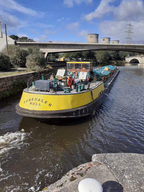 Fusedale H leaving Ferrybridge